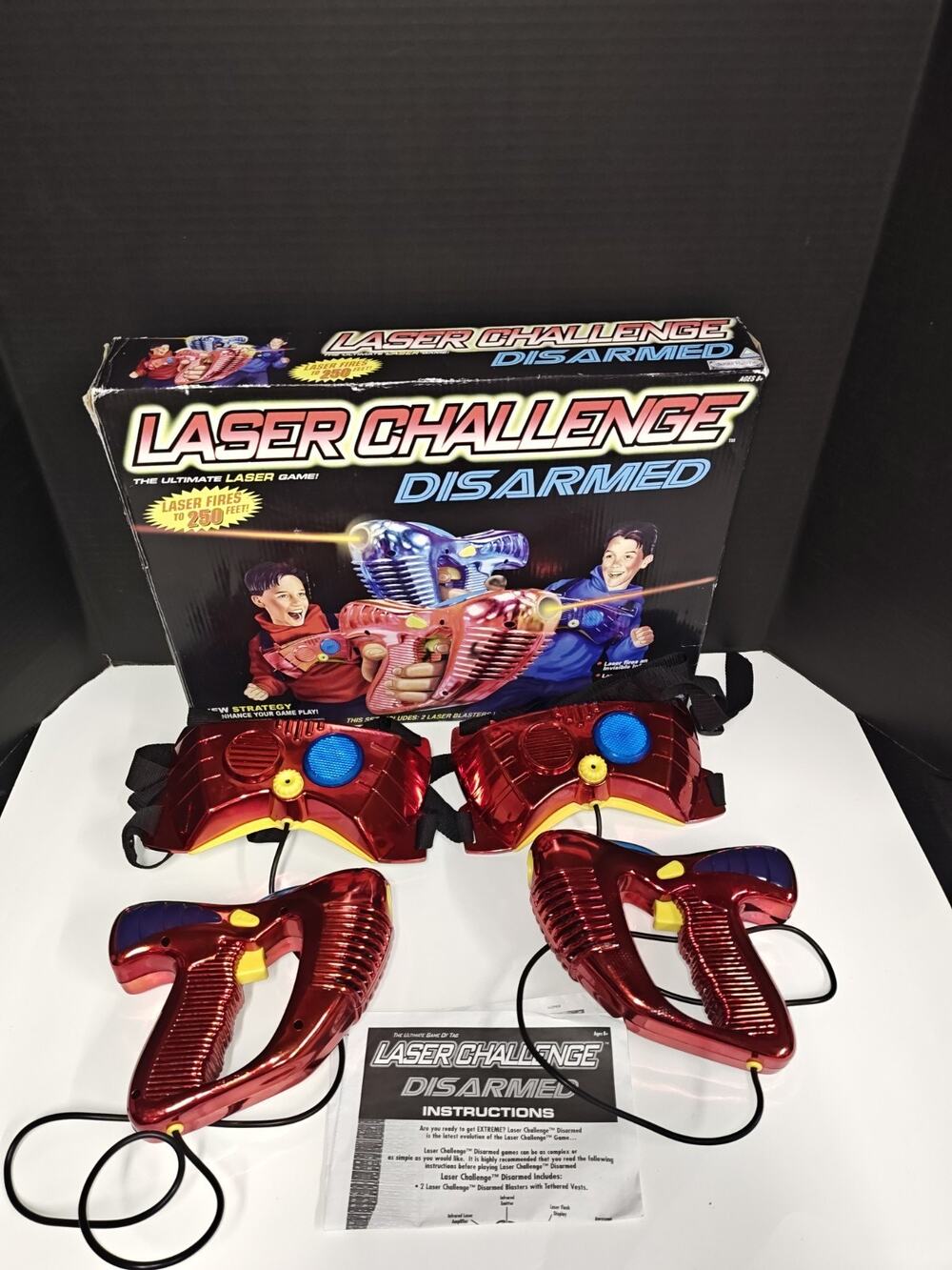 Jakks Pacific Vintage 2003 Kid Laser Shooting Challenge Disarmed Electronic Game